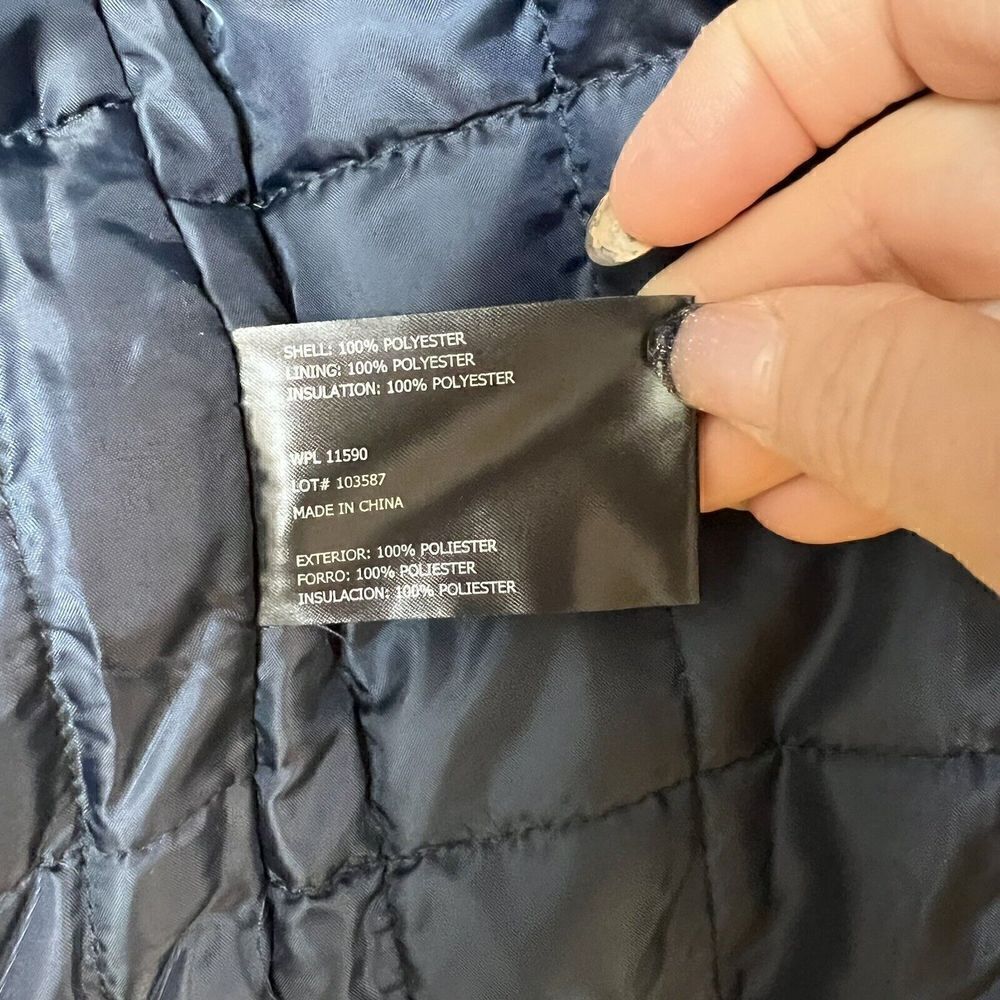 NWT Weatherproof Men’s Ultra Tech Jacket BLUE  Size M - Picture 9 of 14